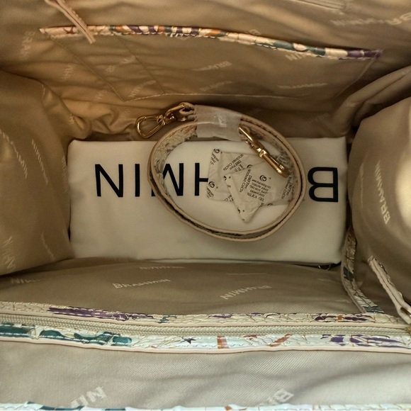 Brahmin Caroline Satchel Vitality Celestial Melbourne Leather - Picture 6 of 9